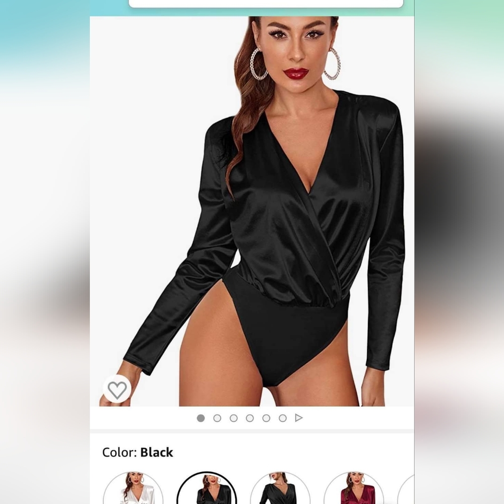 BLACK BODYSUIT NWOT